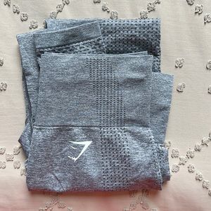 gray gymshark leggings- size small